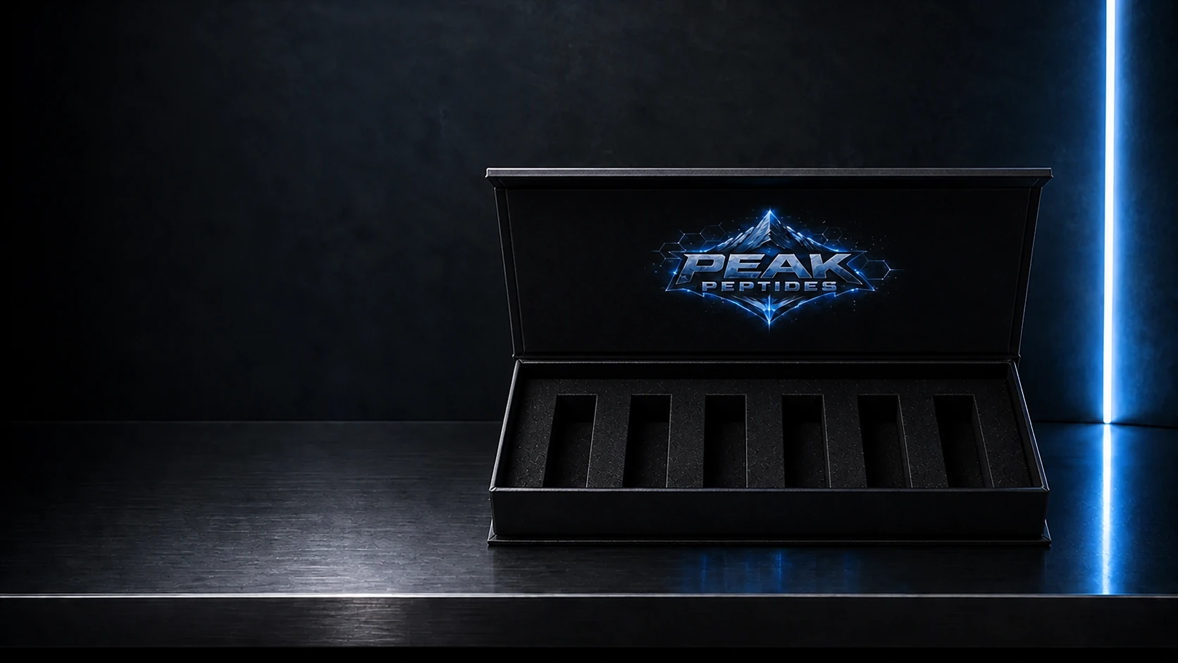 Open Peak Peptides magnetic case